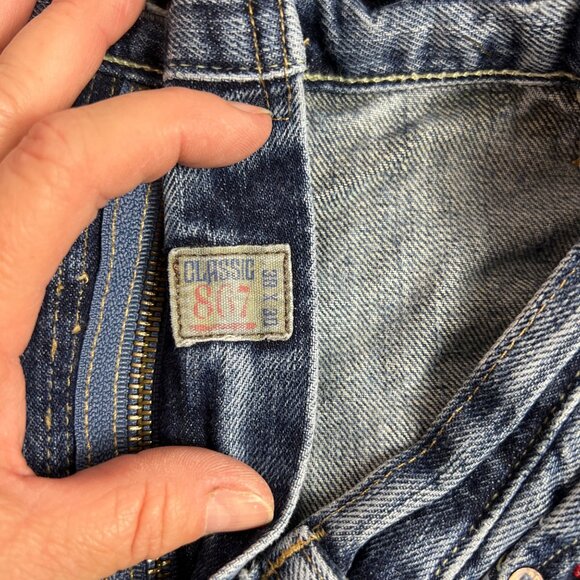 Polo Ralph Lauren Mens Classic Fit 867 Authentic Denim Jeans Blue Size 36 - Picture 4 of 10